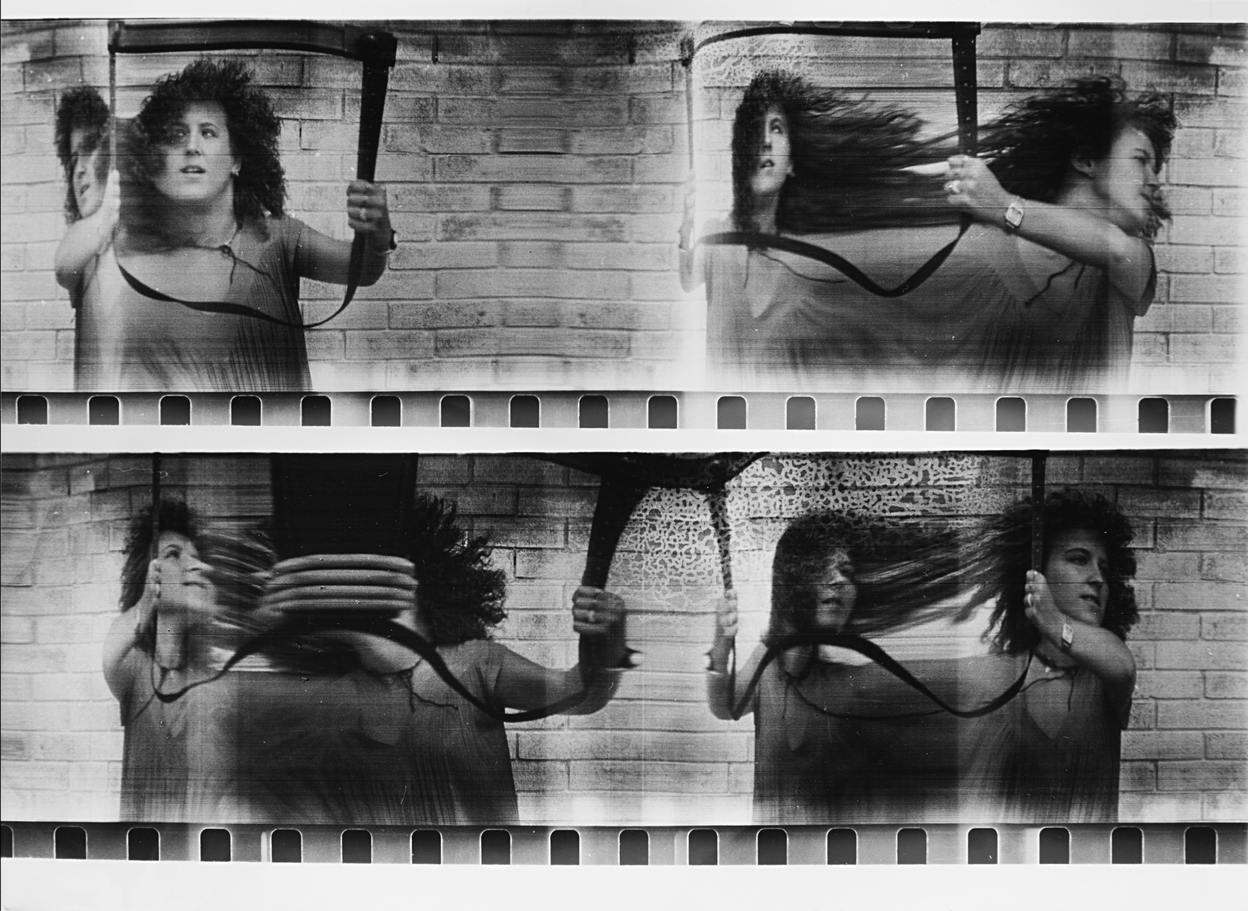 Paolo Gioli - Film finish - ritmo figura 1979