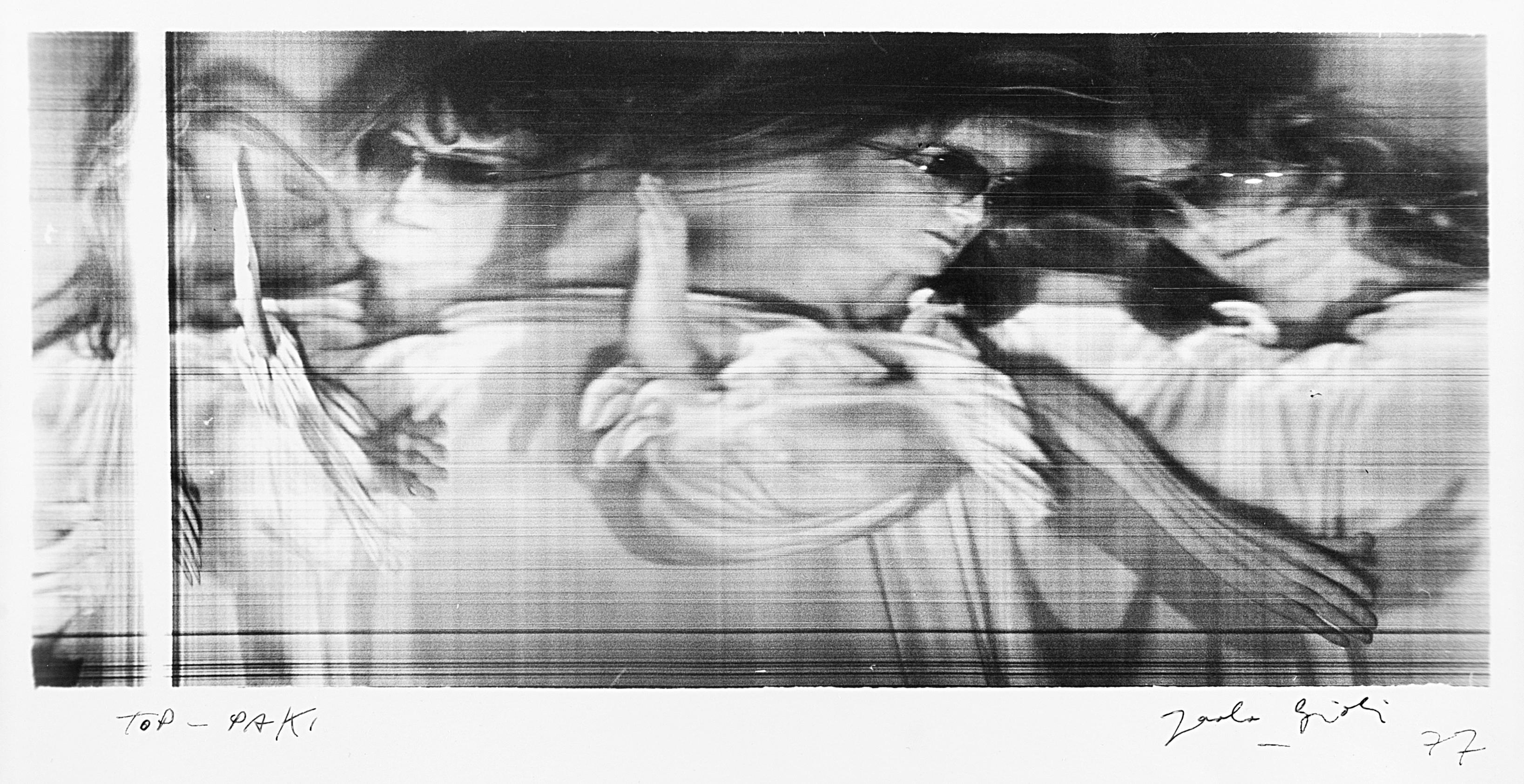 Paolo Gioli - Fotofinish Top-Paki 1977