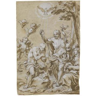 Paolo Girolamo Piola - The Baptism Of Christ
