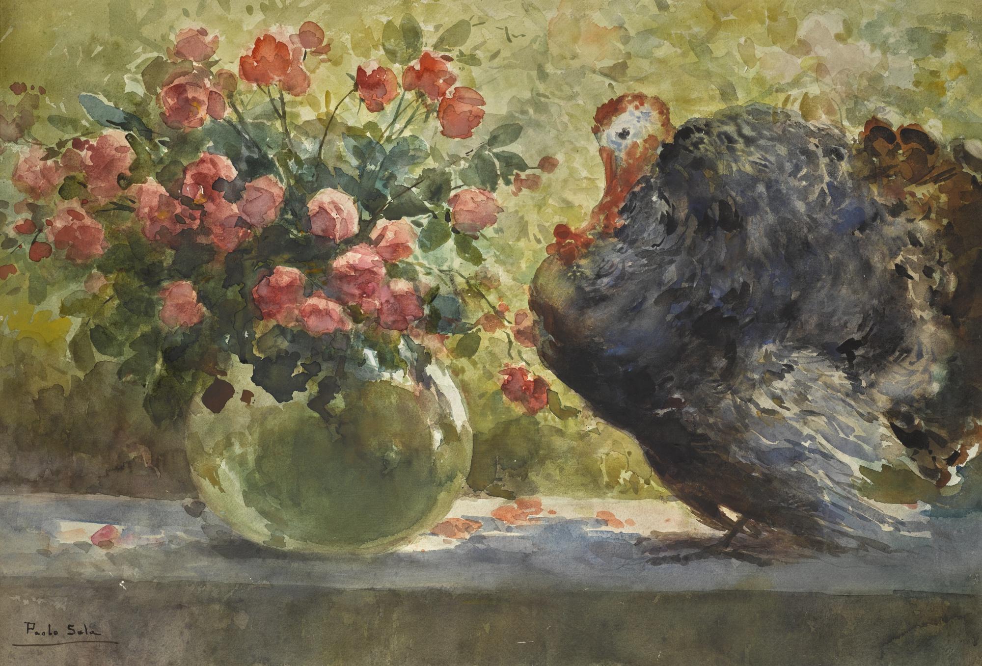 Paolo Sala - Italian garden Terrace With Turkey