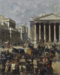 Paolo Sala - Italian mansion House And Royal Exchange, London