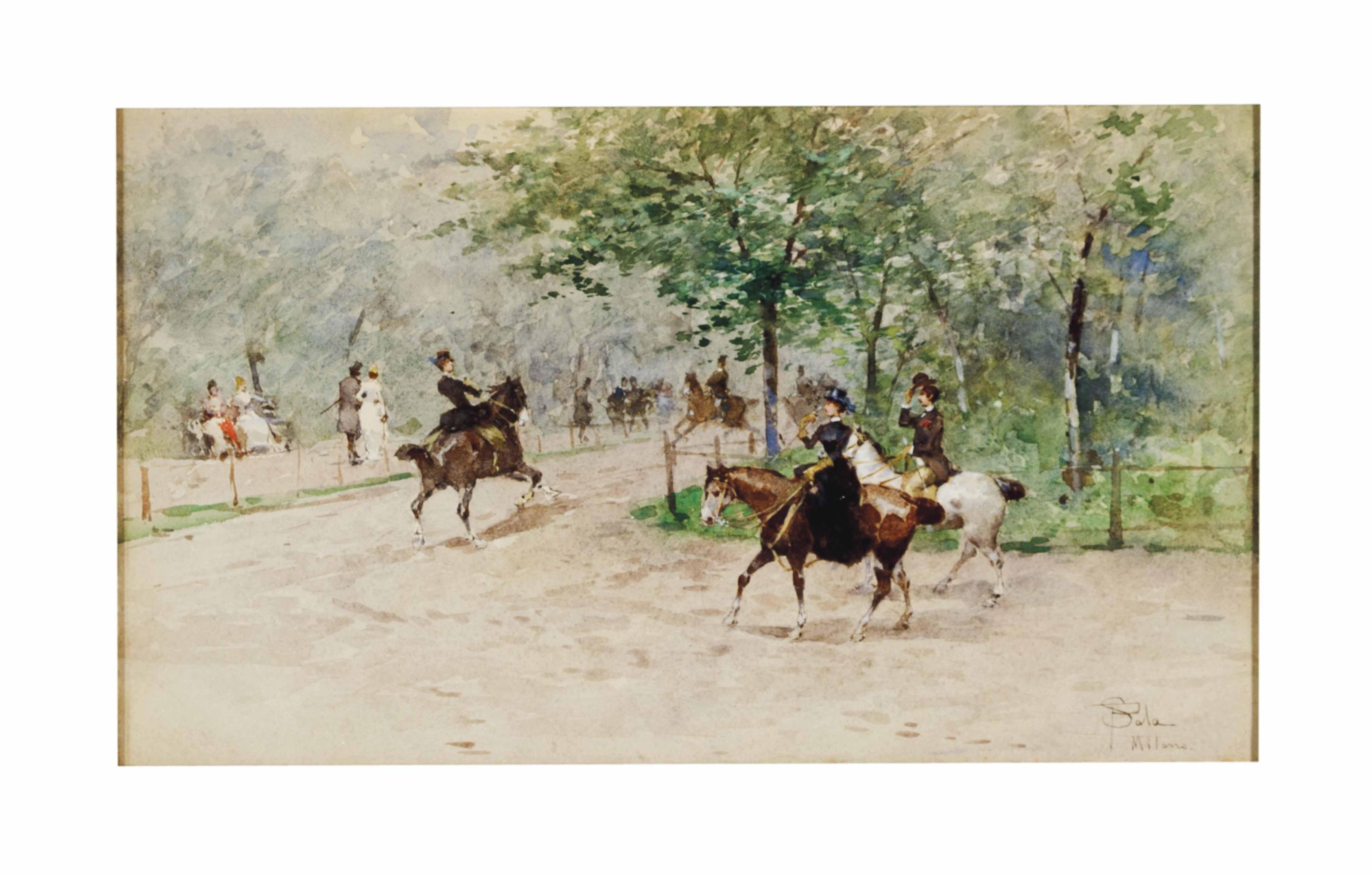 Paolo Sala - Riding In The Park