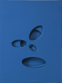 Paolo Scheggi - Intersuperficie Blu – Opera 6