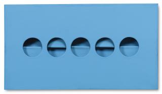 Paolo Scheggi - Intersuperficie Curva Dal Blu