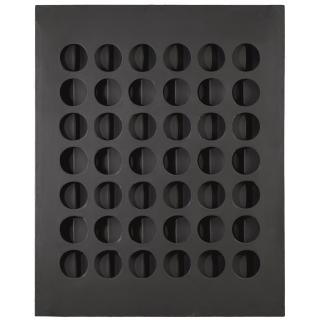 Paolo Scheggi - Intersuperficie Curva Nera