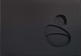 Paolo Scheggi - Intersuperficie Nera