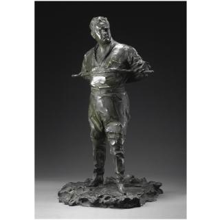 Paolo Troubetzkoy - Enrico Caruso Nei Panni Di Dick Johnson Ne La Fanciulla Del West