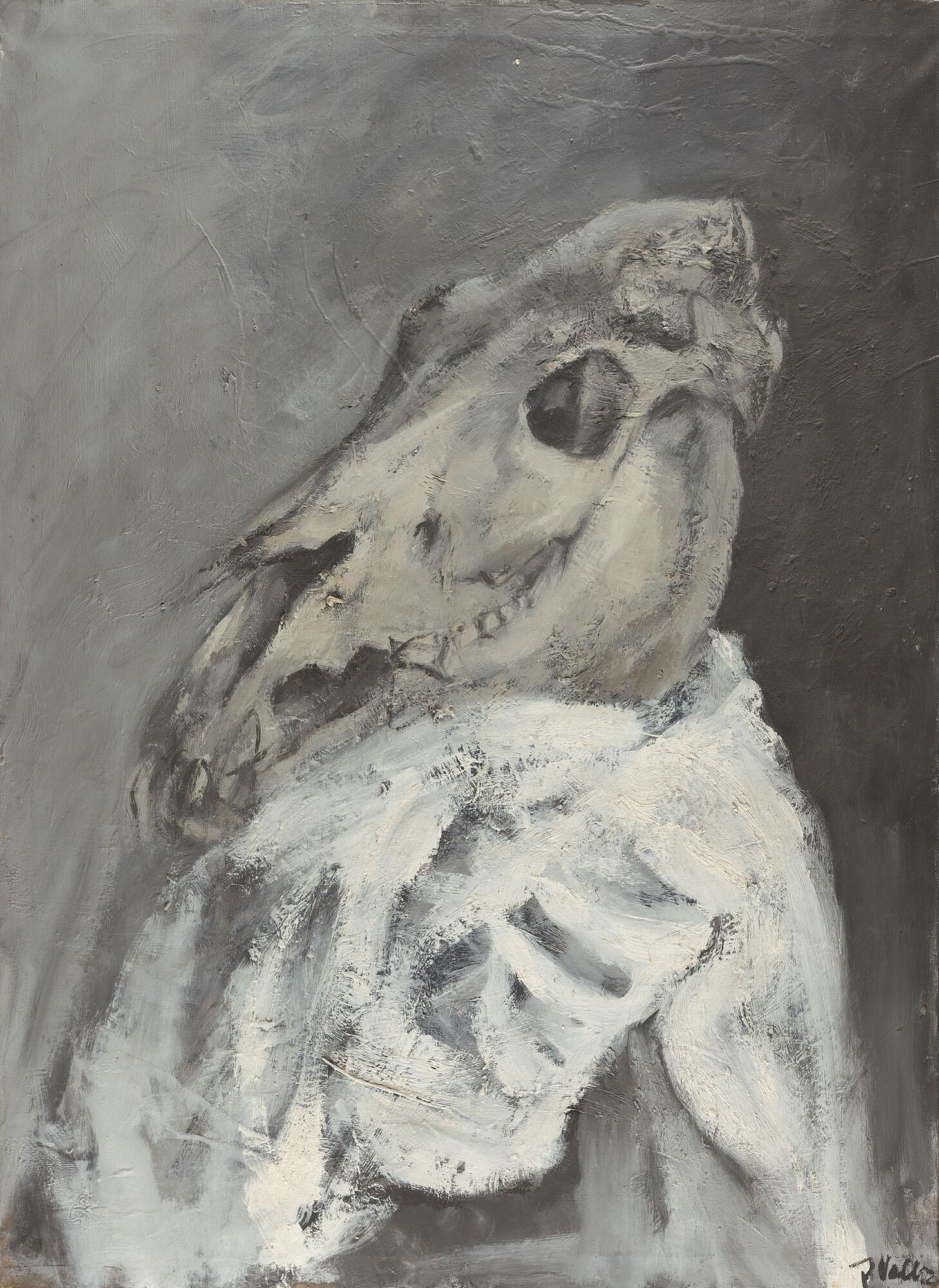 Paolo Vallorz - Ohne Titel (Pferdekopf).