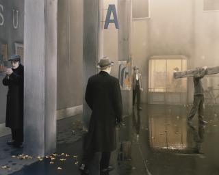 Paolo Ventura - \'Behind The Walls #2, 2011\'