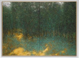 Paramjit Singh - Untitled (Diptych)