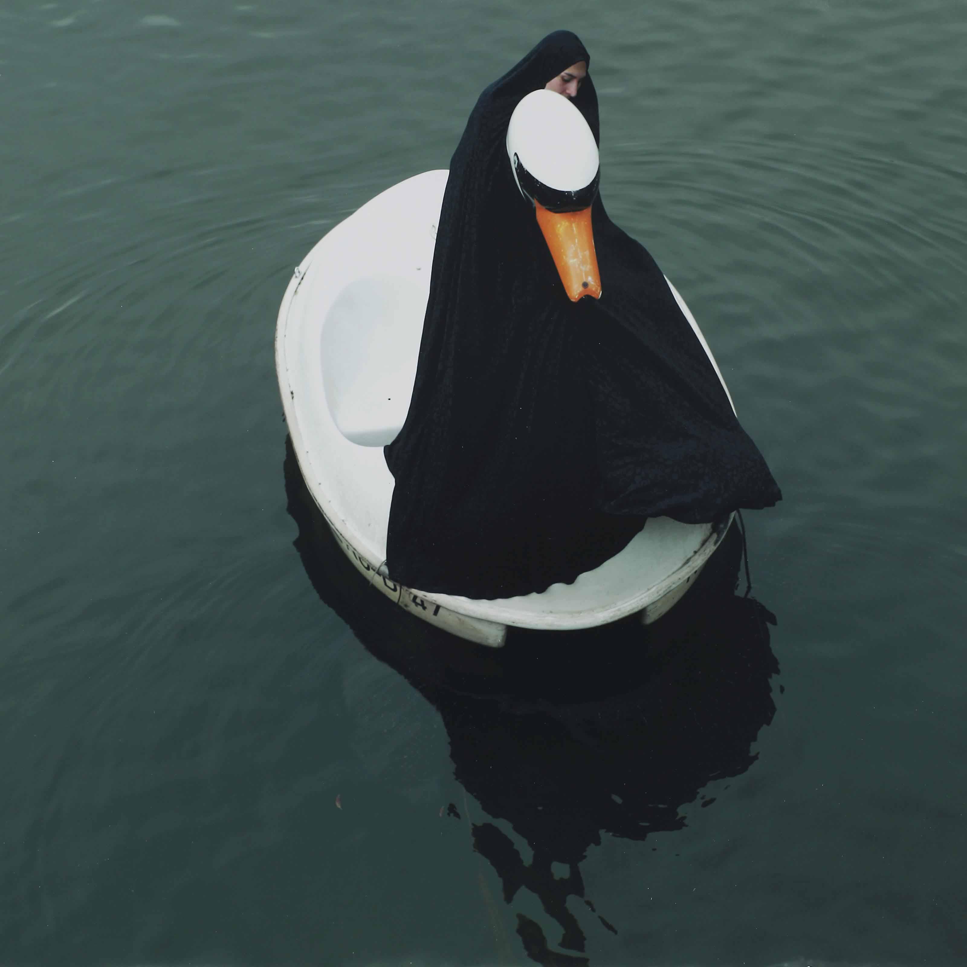 Parastou Forouhar - The Swanrider No. 3