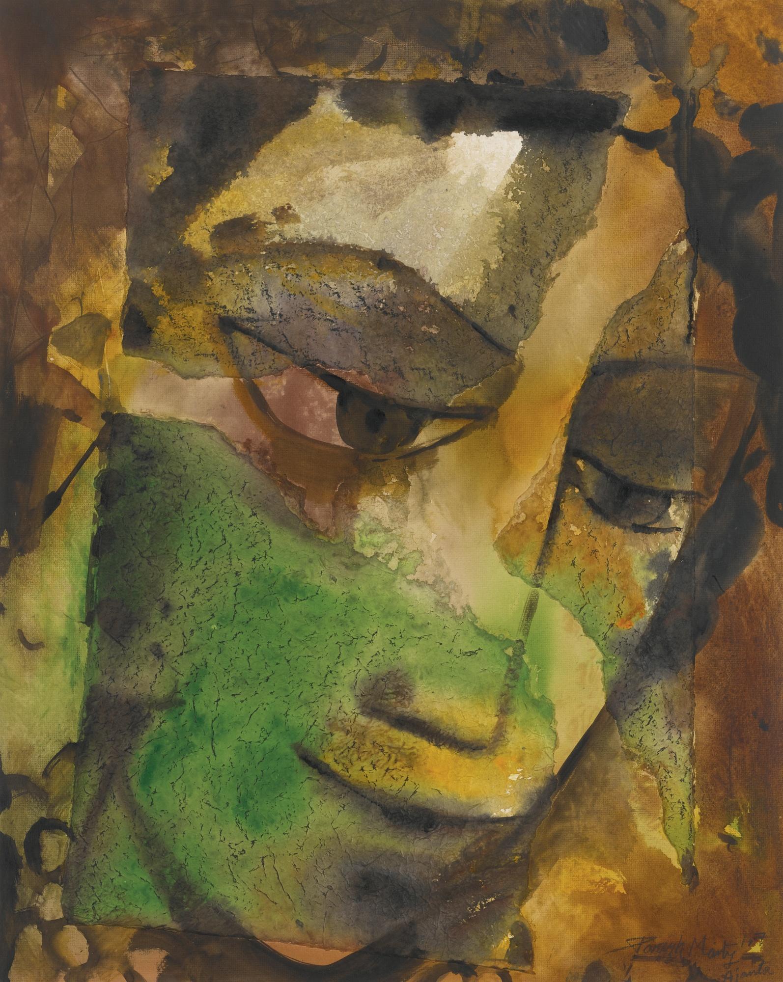Paresh Maity - Untitled (Sujata); Untitled (Buddha)