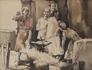 Paresh Maity - Untitled (Workers)