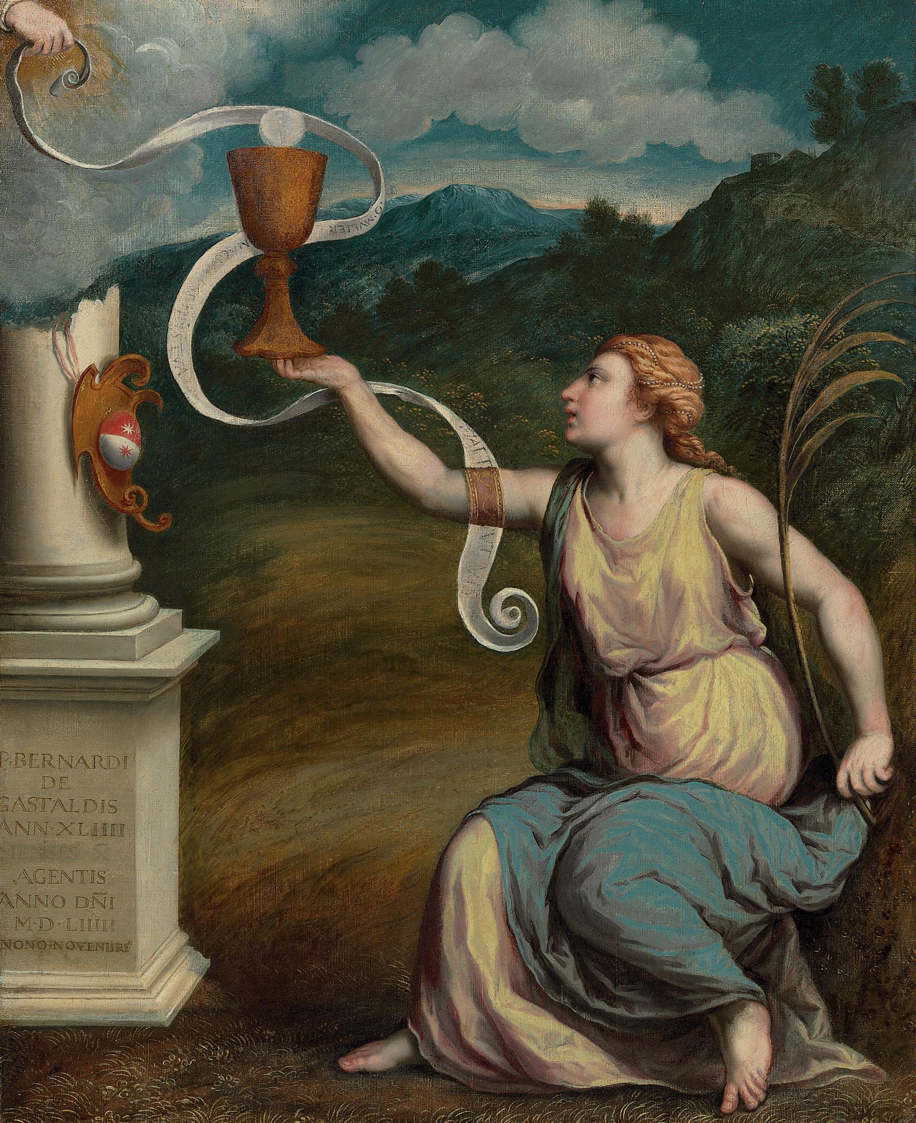 Paris Bordone - An Allegory of Faith