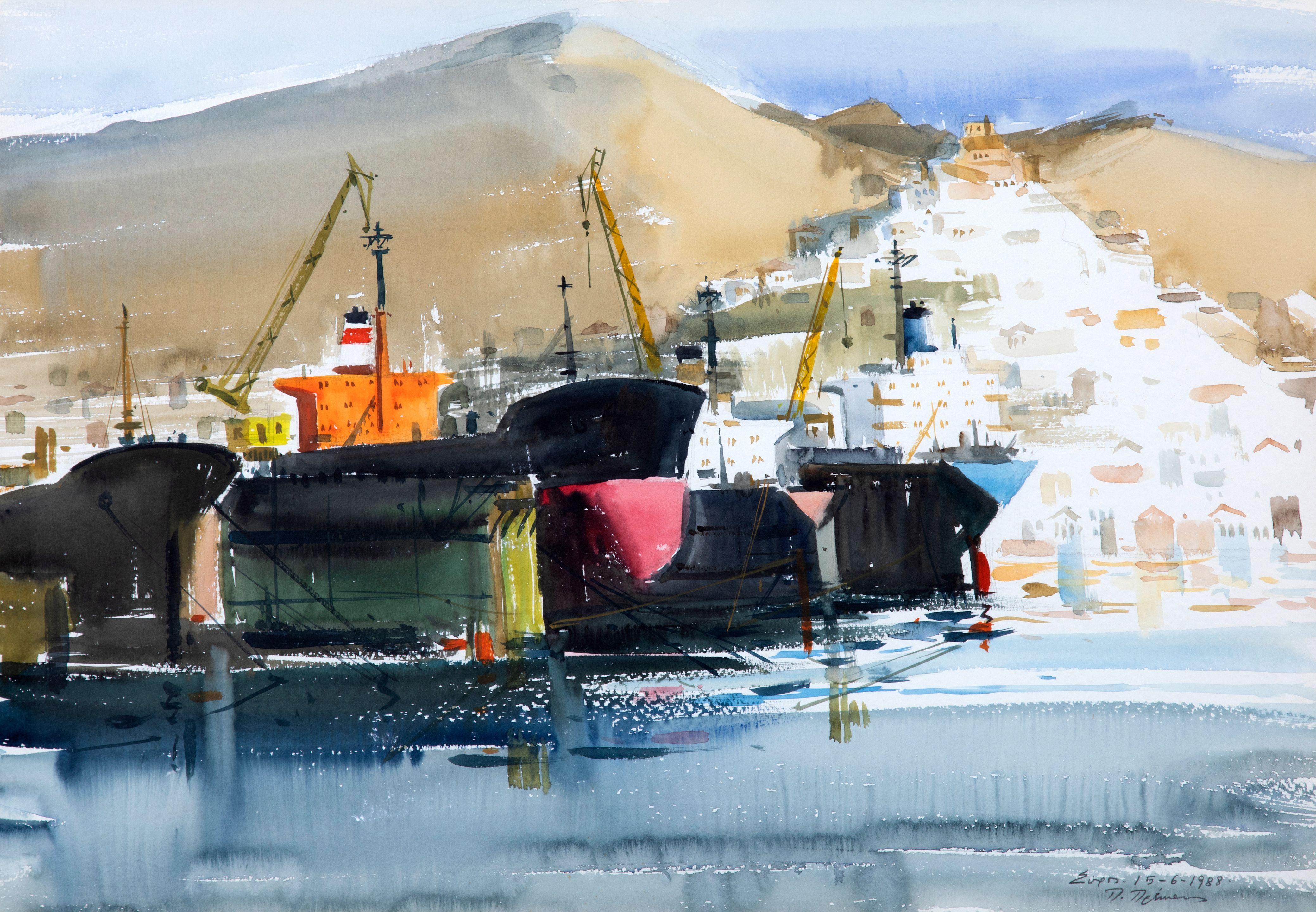 Paris Prekas - Vue de Syros