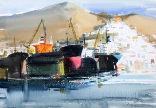 Paris Prekas - Vue de Syros