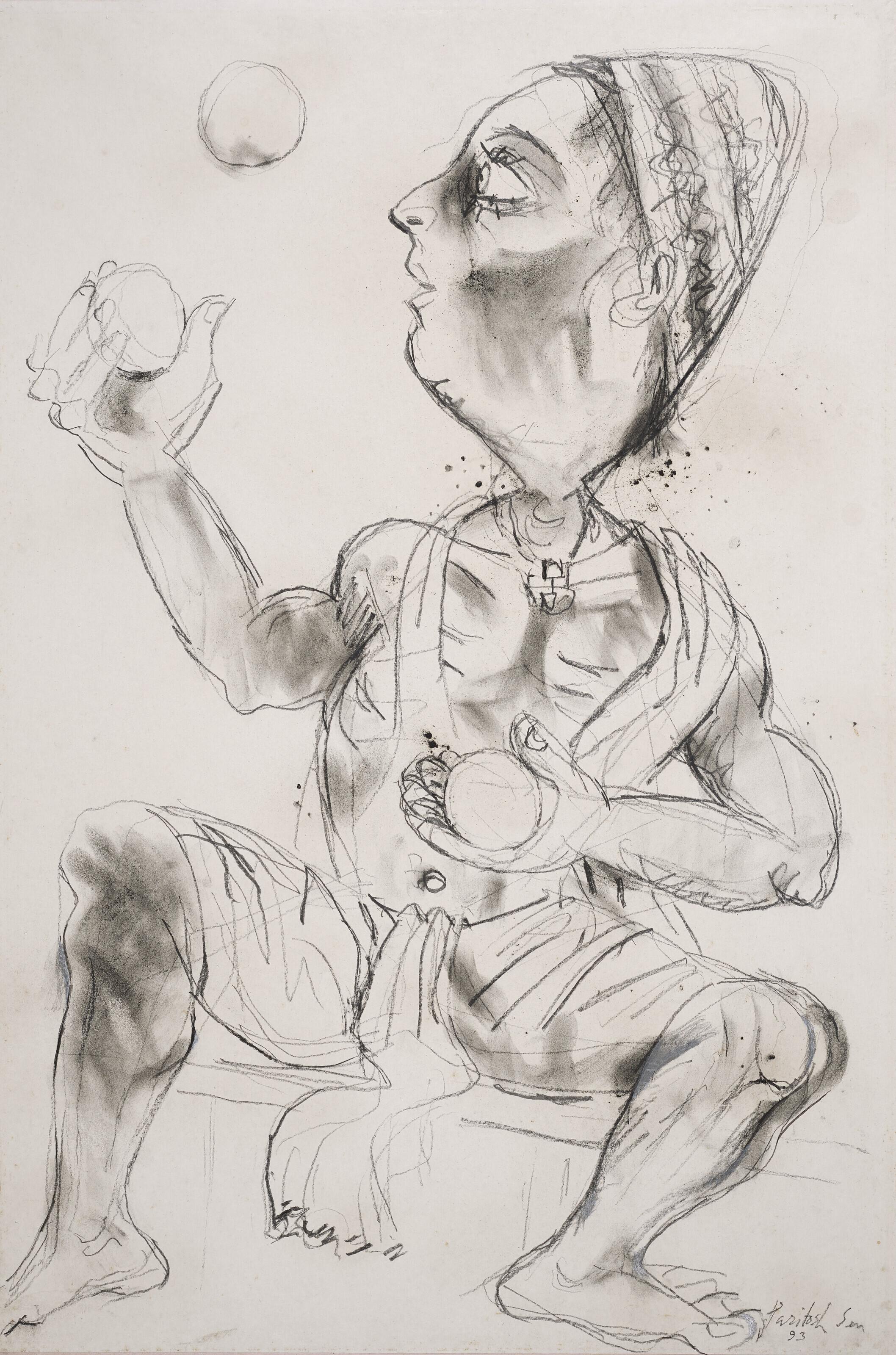 Paritosh Sen - Untitled (Juggler)
