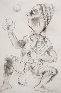 Paritosh Sen - Untitled (Juggler)