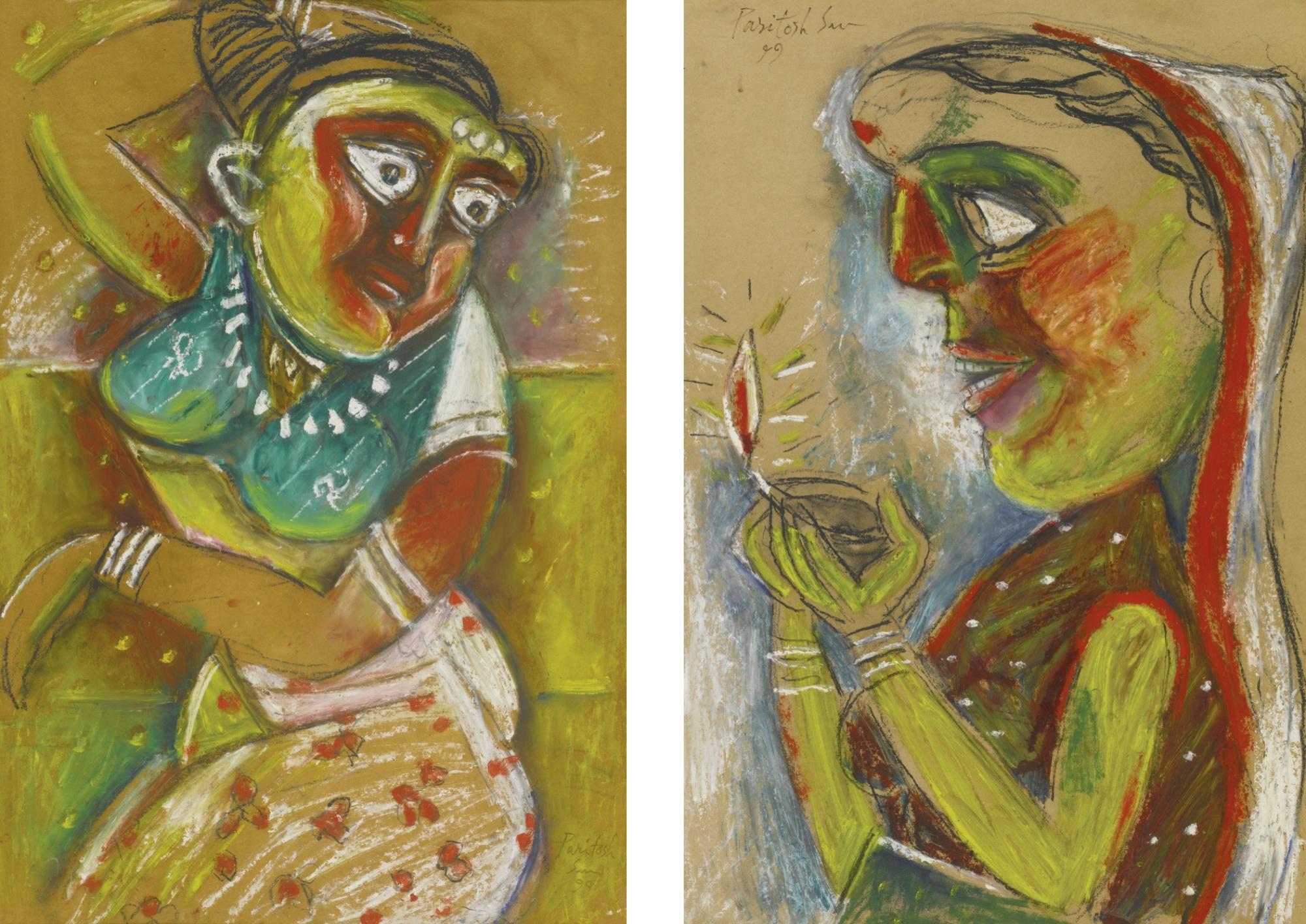 Paritosh Sen - Untitled (Two Works)