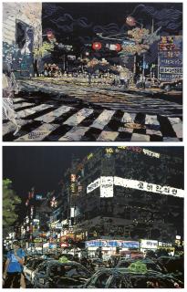 Park Sang Hee - Daily Scenery - Front of Shinsegae & Daily Scenery - Cobi Oriental Medicine Clinic