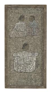 Park Sookeun - Three Seated Women, 1962