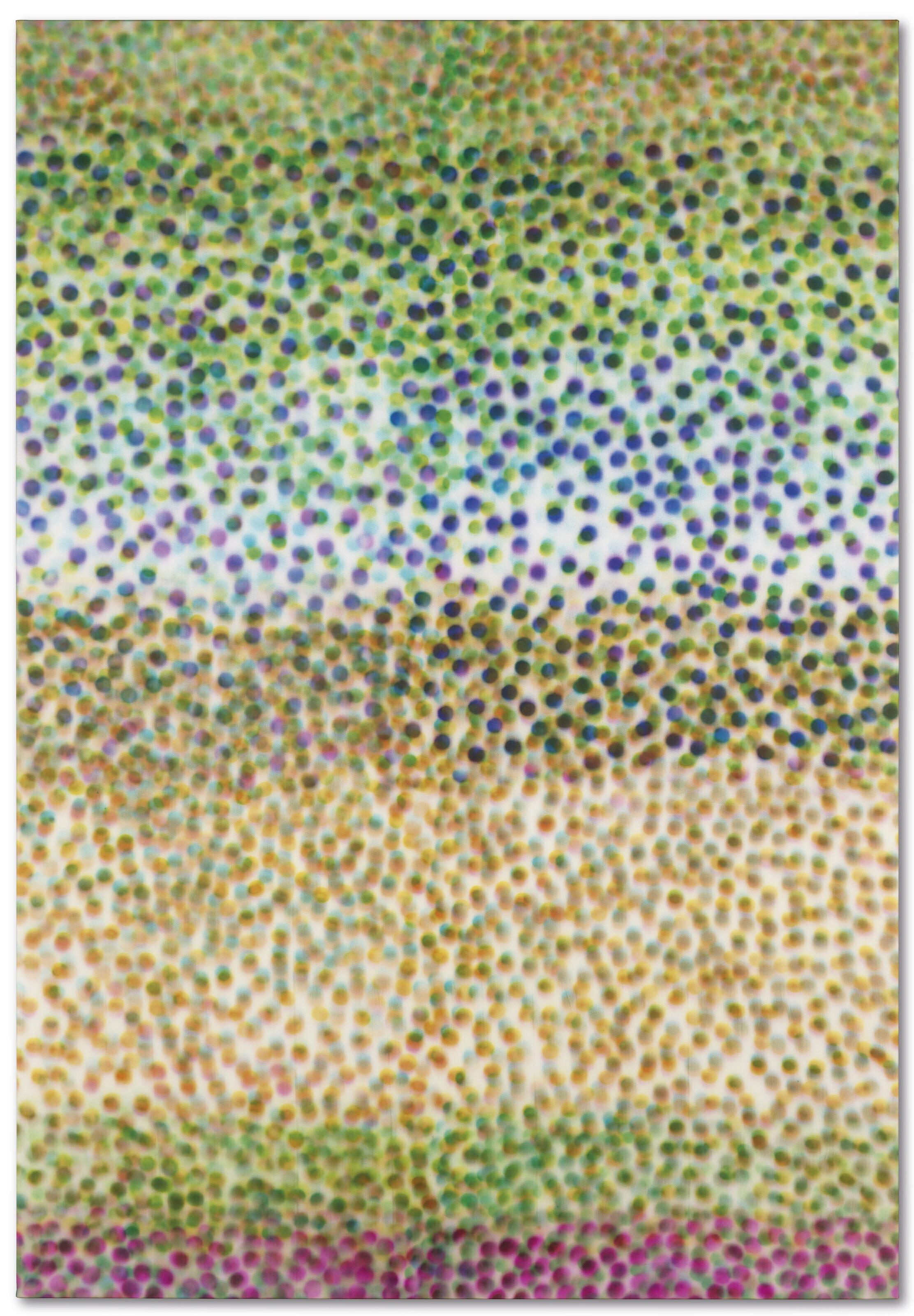 Parker Ito - Inkjet painting #16 (8 color ink, variation)