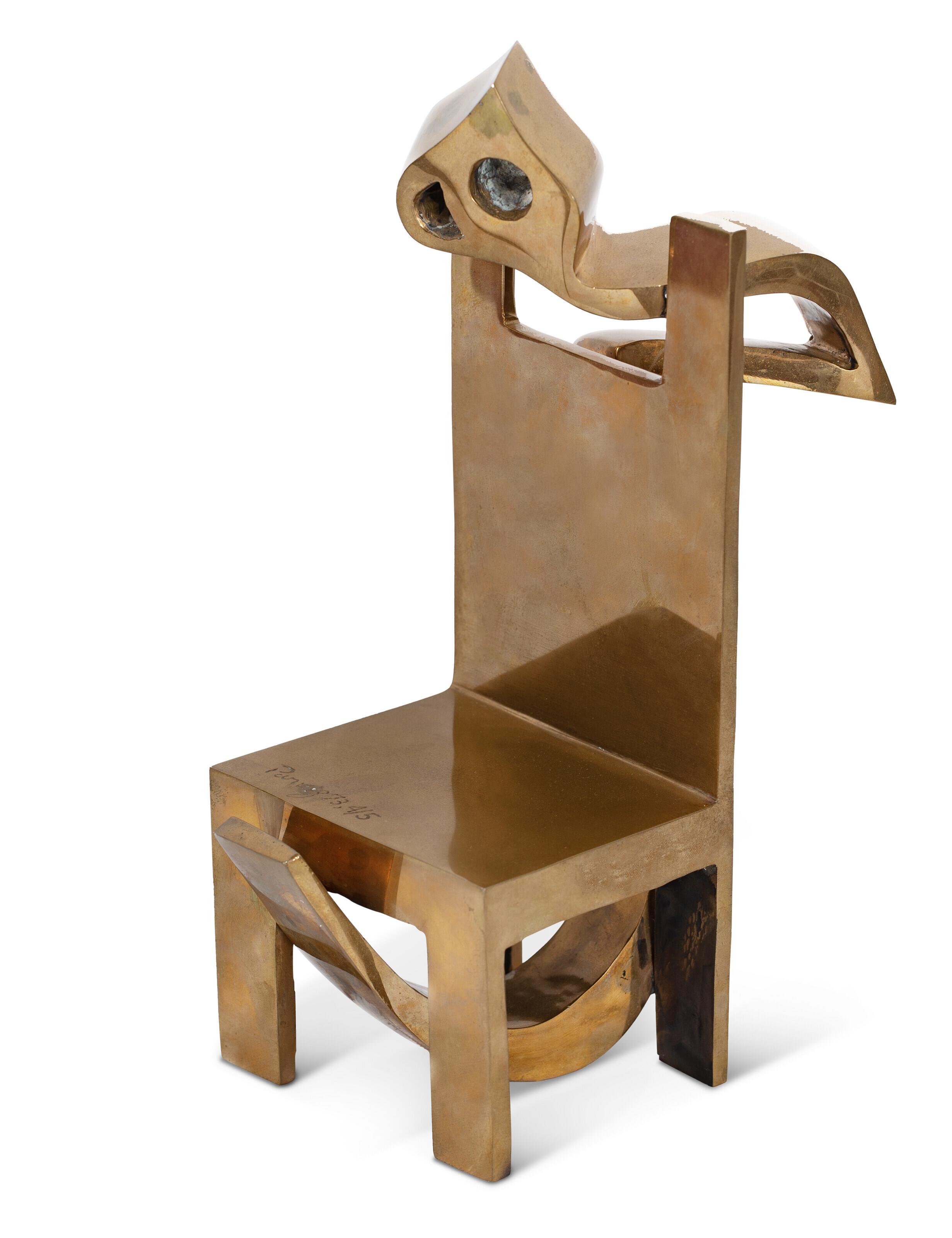 Parviz Tanavoli - Heech and Chair III