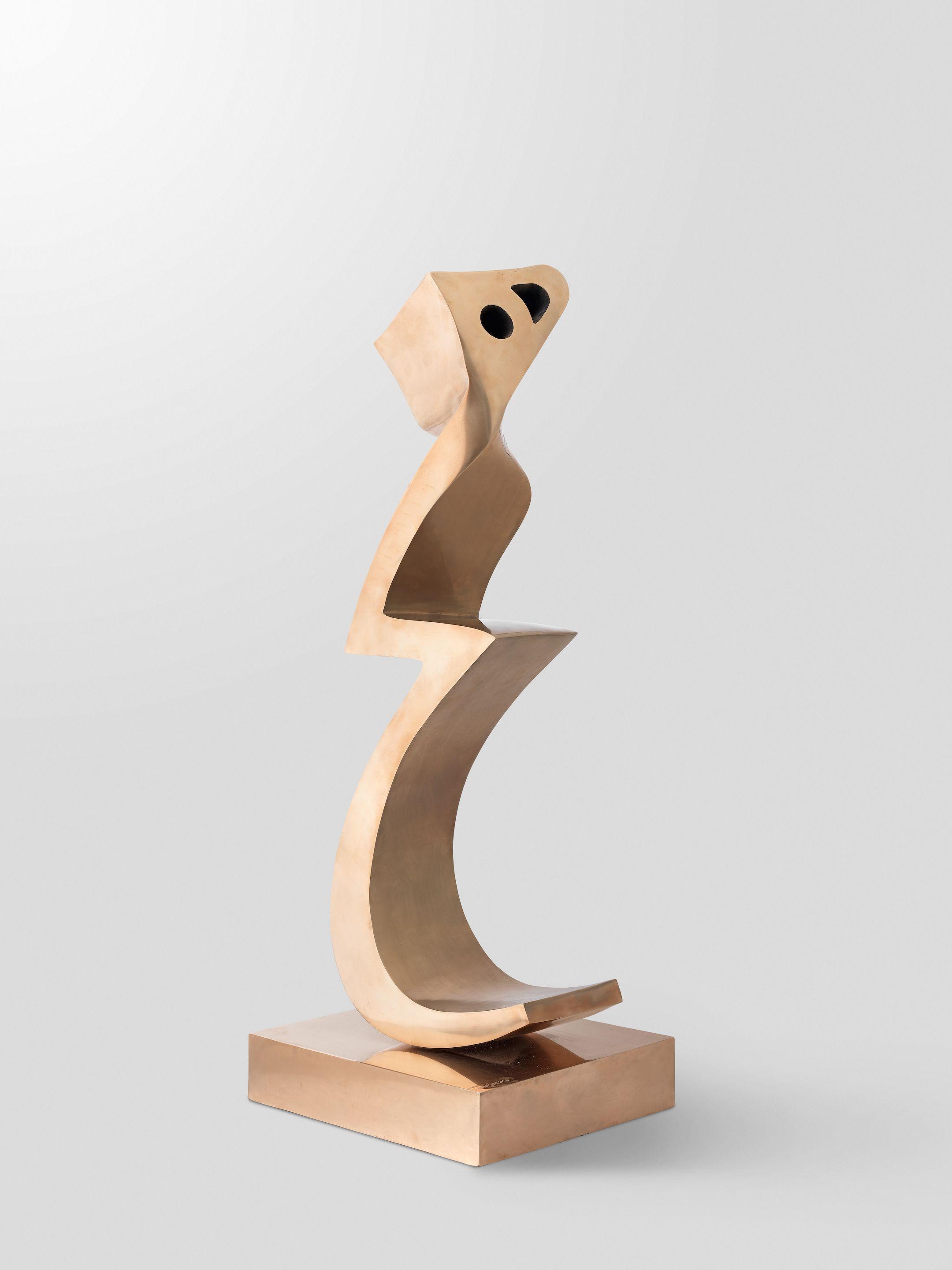Parviz Tanavoli - Twisted Heech I (Heech looking Skywards)