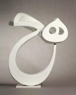 Parviz Tanavoli - White Heech (Nothing)