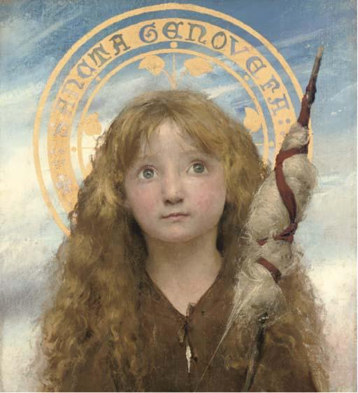 Pascal Adolphe Jean Dagnan-Bouveret - Sancta Genovefa