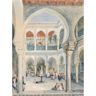 Pascal Coste - Reception Au Palais Djenina À Alger