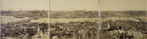 Pascal Sebah - Panorama of Constantinople From The Tower of Galata, C.1880