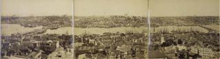 Pascal Sebah - Panorama of Constantinople From The Tower of Galata, C.1880