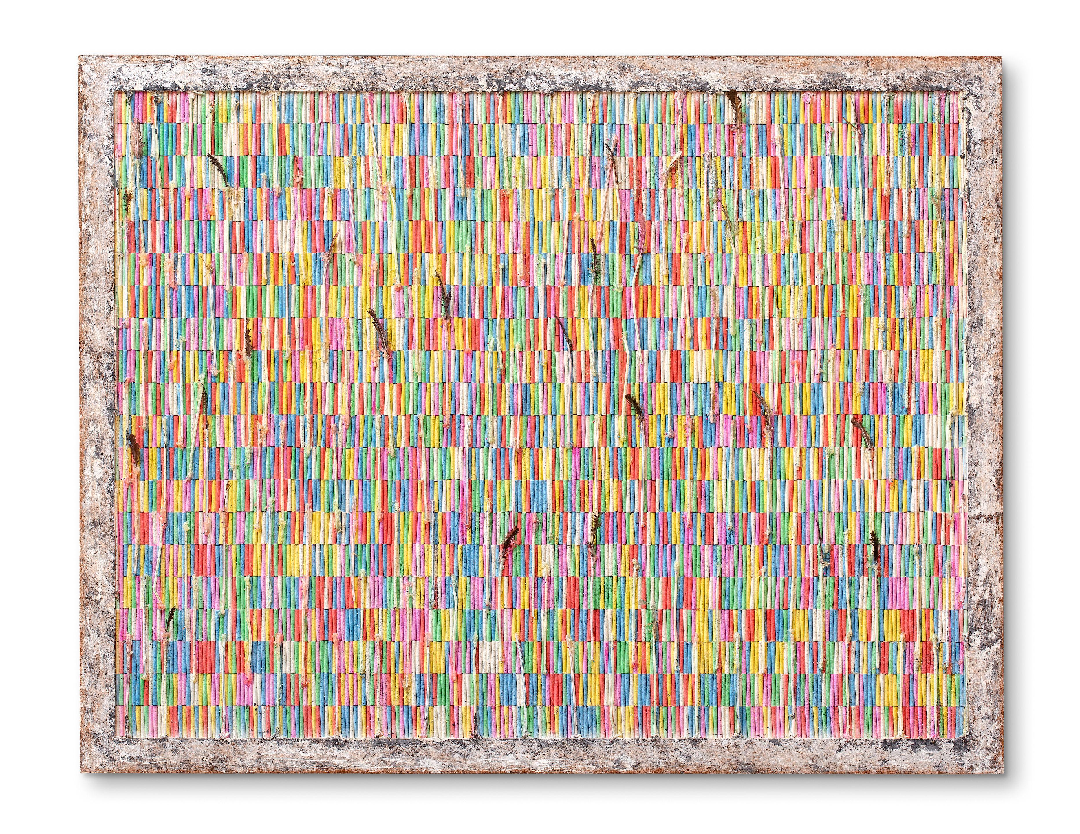 Pascale Marthine Tayou - Chalks and pins U, 2012