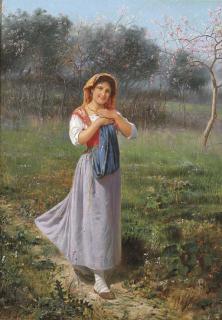 Pasquale Celommi - Giovane popolana