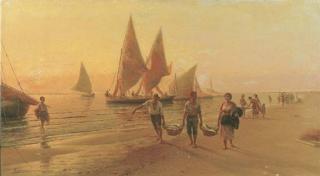 Pasquale Celommi - Il ritorno dei pescatori