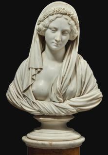Pasquale Romanelli - Bust Of A Vestal