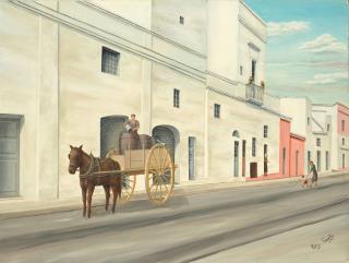Pasquale Santo - Filling the Wine Barrels