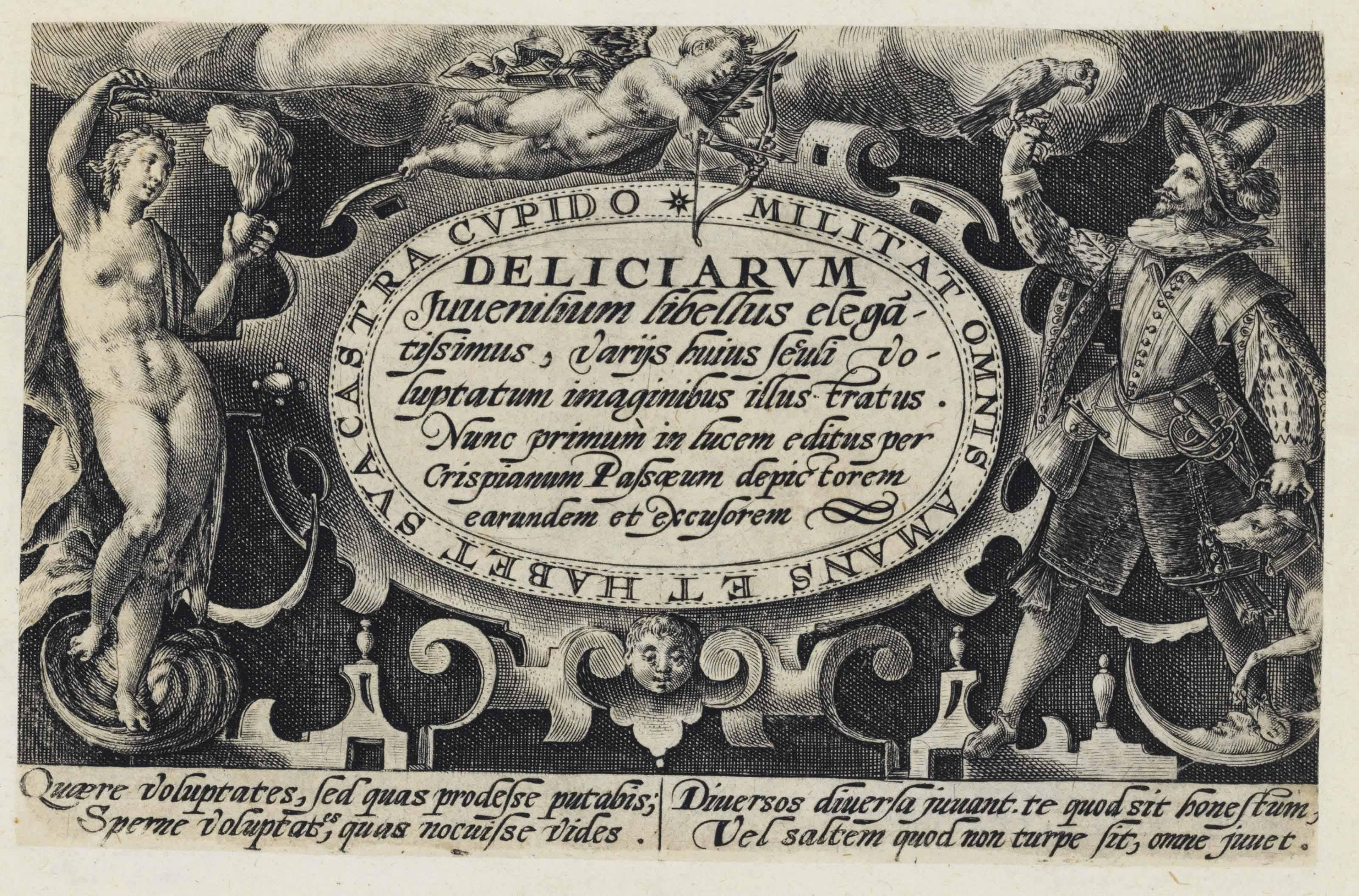 Passe, Crispin Van De, The Elder - Deliciarum juvenilium libellus