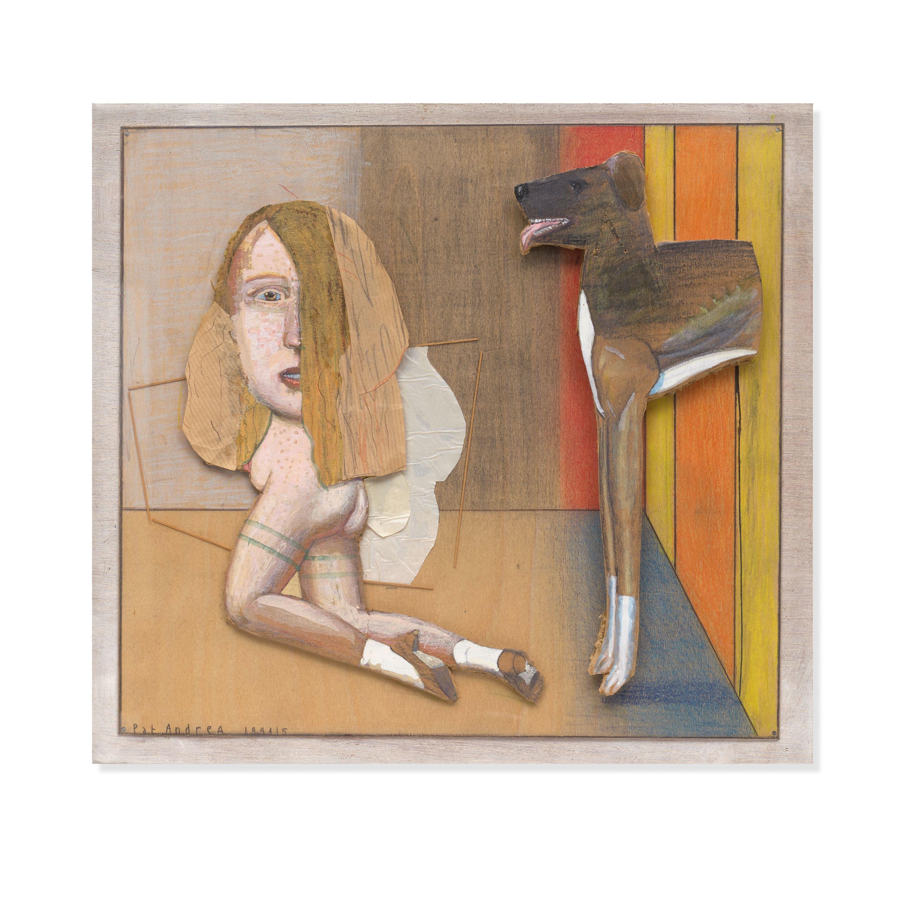 Pat Andrea - Woman And Dog, 1994-95