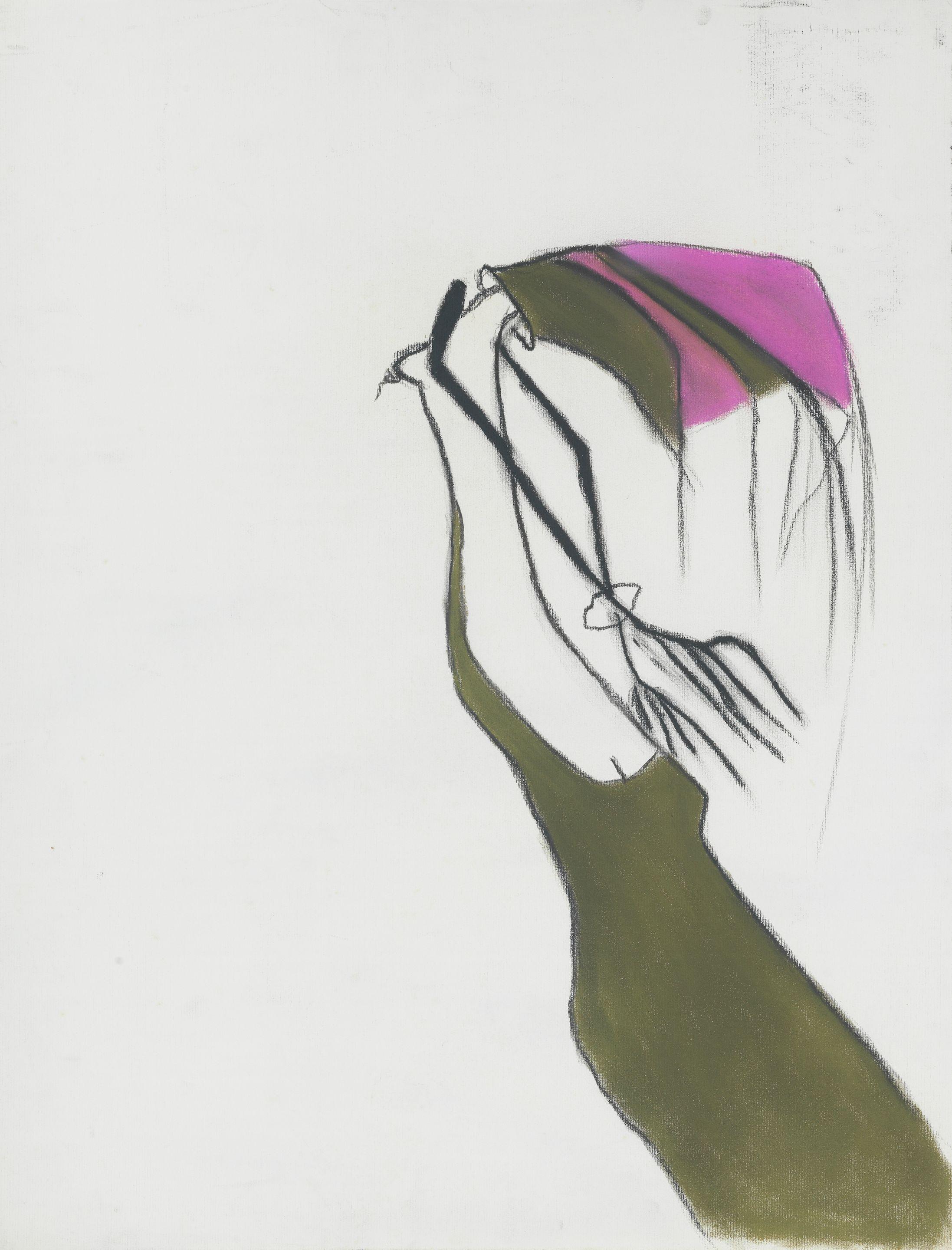 Pat Douthwaite - Green low cut dress