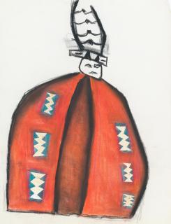 Pat Douthwaite - Herod in red cloak