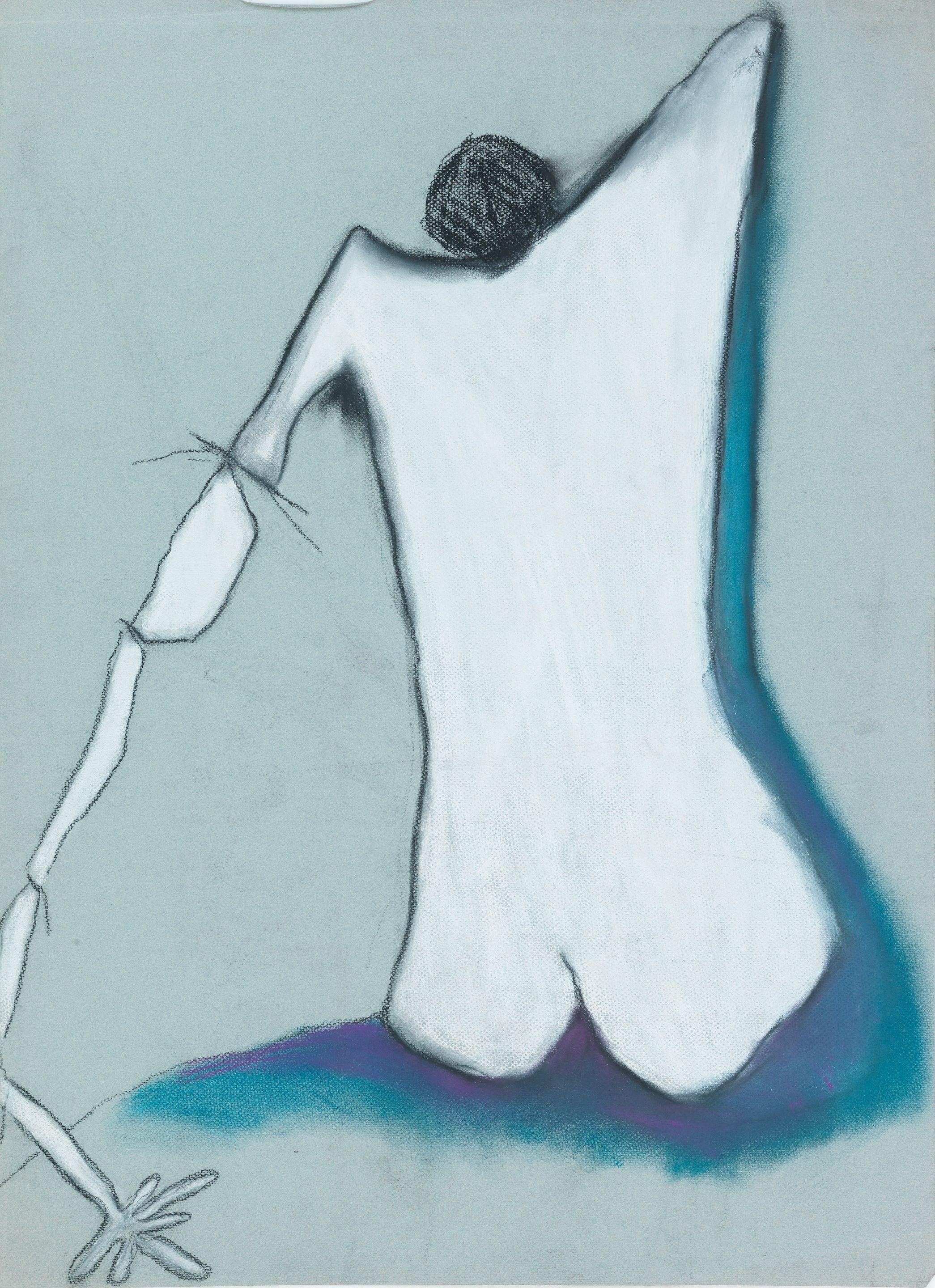 Pat Douthwaite - Nude from behind