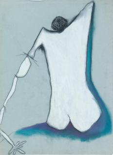 Pat Douthwaite - Nude from behind