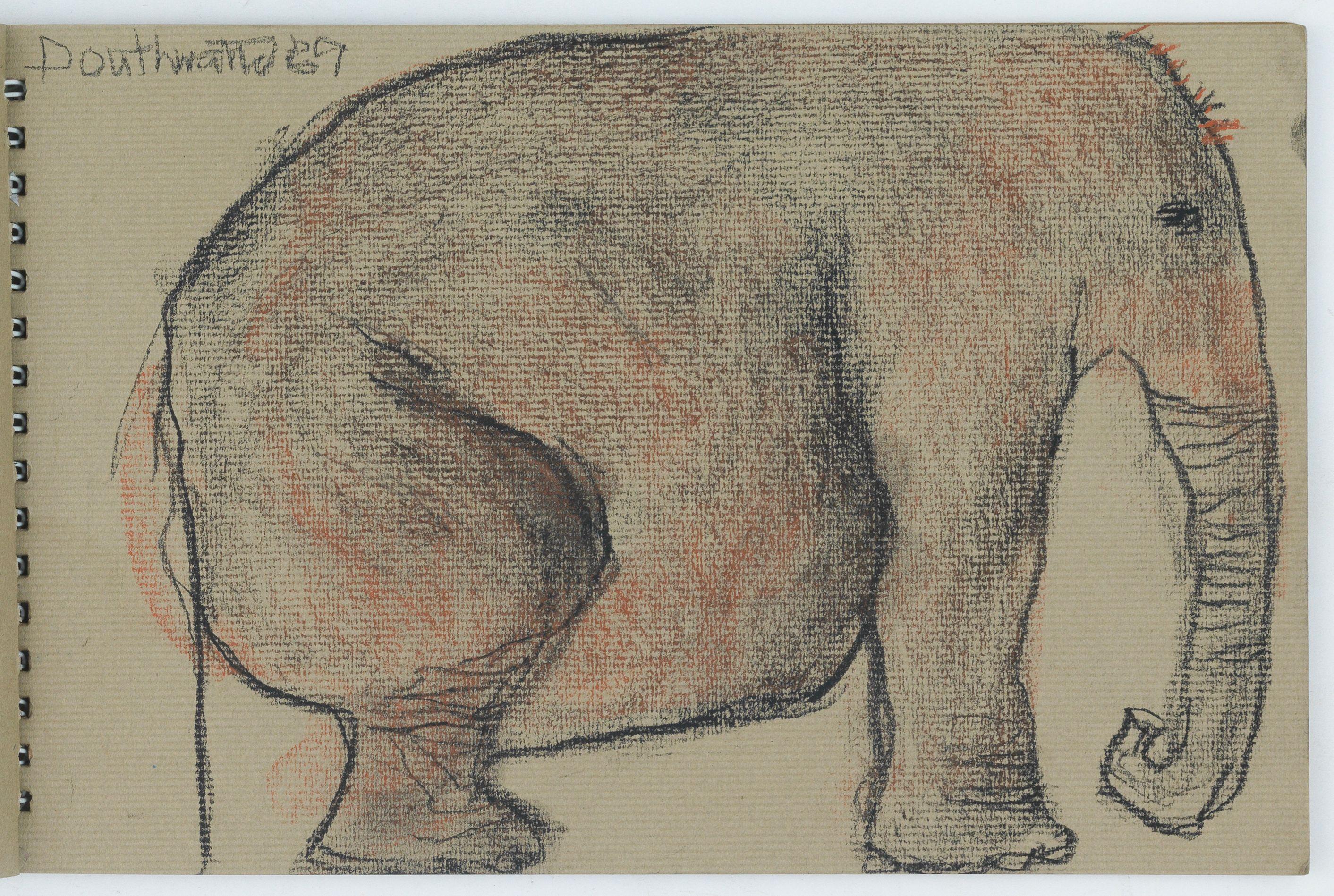 Pat Douthwaite - Two small sketch pads;