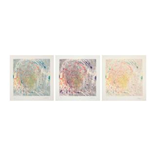 Pat Steir - 3AM; 5AM; 7AM; from Summer Dawn (3 works)