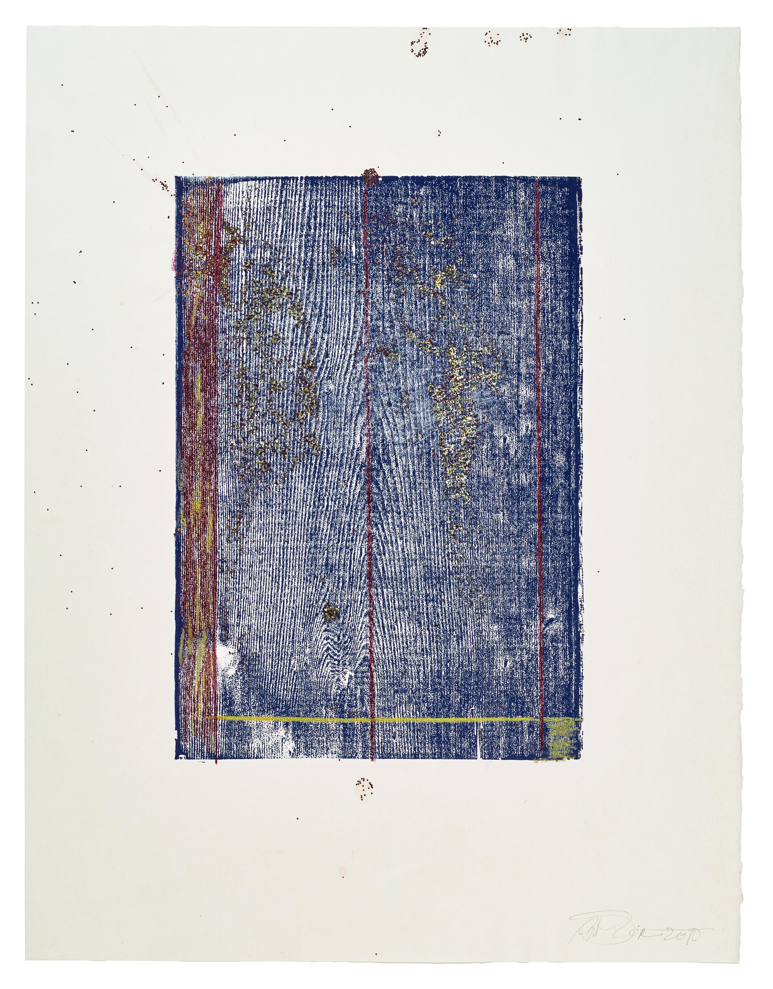 Pat Steir - Drawing Wood for the Drawing Center