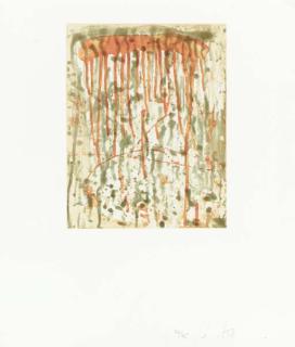 Pat Steir - From The Boat; And Orange And Green