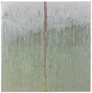 Pat Steir - Gold And Silver Moon Beam