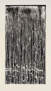 Pat Steir - Long Vertical Fall